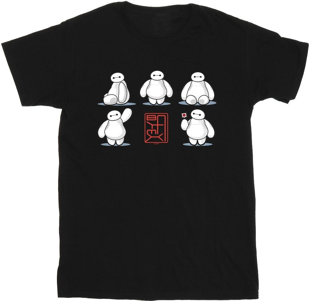 Disney - "Big Hero 6" T-Shirt für Herren (Schwarz)