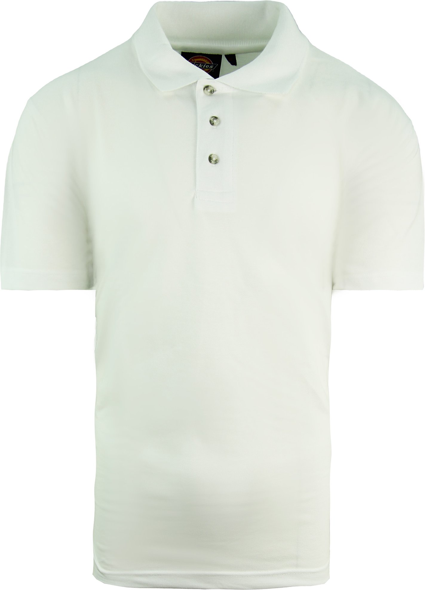 Dickies Herren weißes Poloshirt