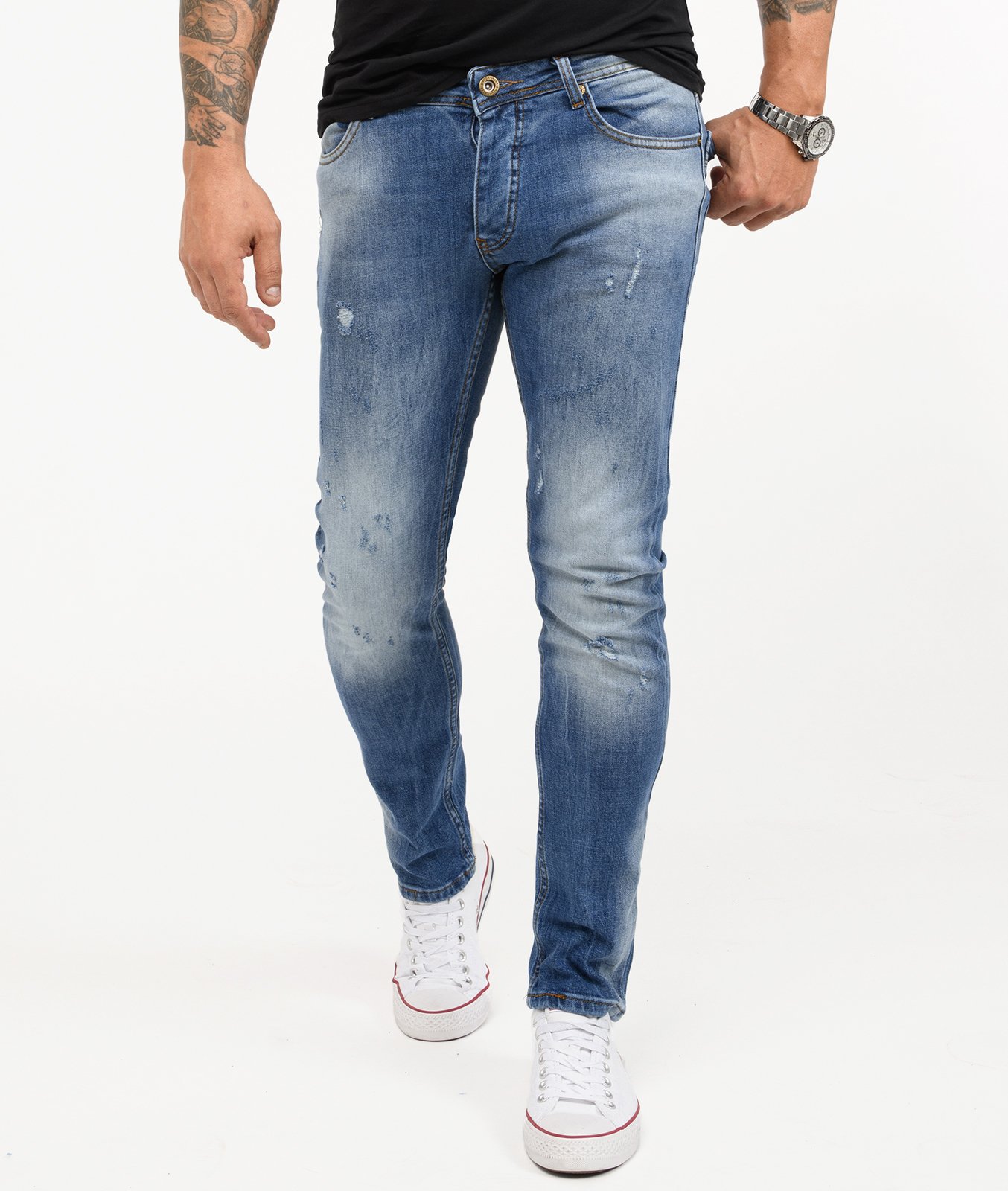 Rock Creek Jeans Hellblau