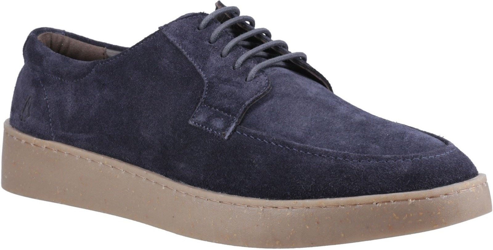 Thumbnail - Hush Puppies Rafael Wildleder Herren Schnürschuhe in Marineblau
