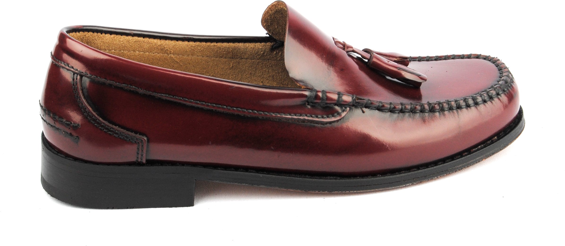 Man's Mokassin Schuh Sotoalto Farbe BURGUNDY