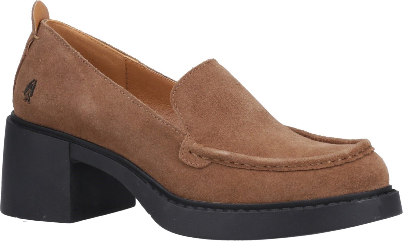 Thumbnail - Hush Puppies Adelaide Damen Wildleder Schlupfschuhe In Tan