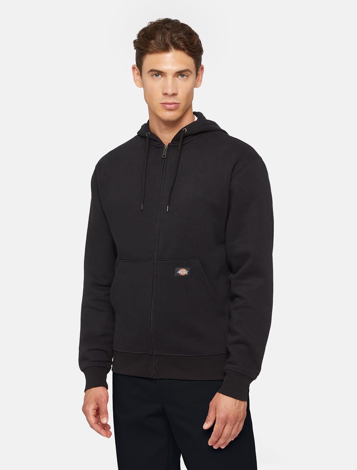 Dickies Everyday Fleece Zip Herren Schwarz Fleecejacke