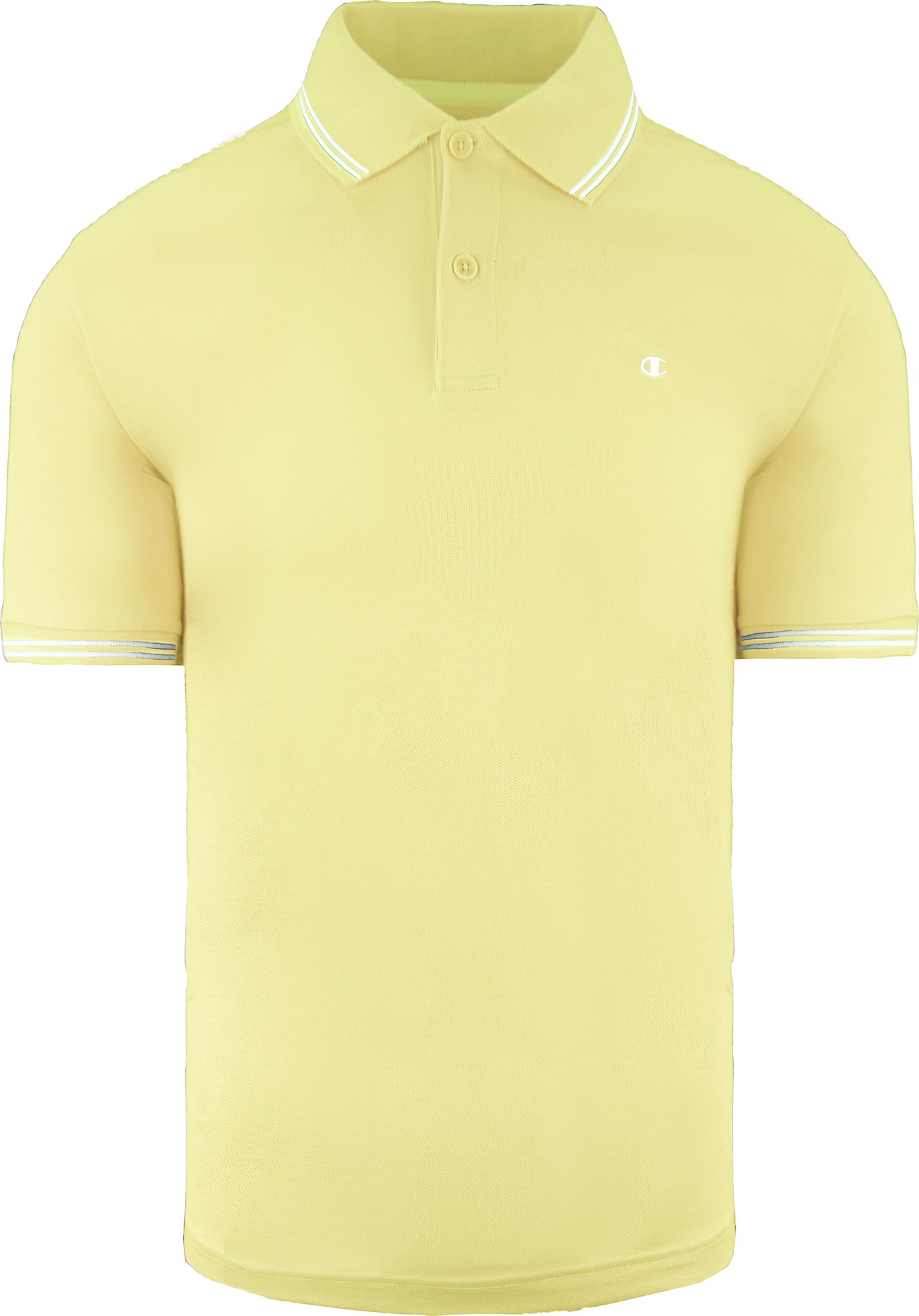 Champion Easy Fit Mens Yellow Polo Shirt