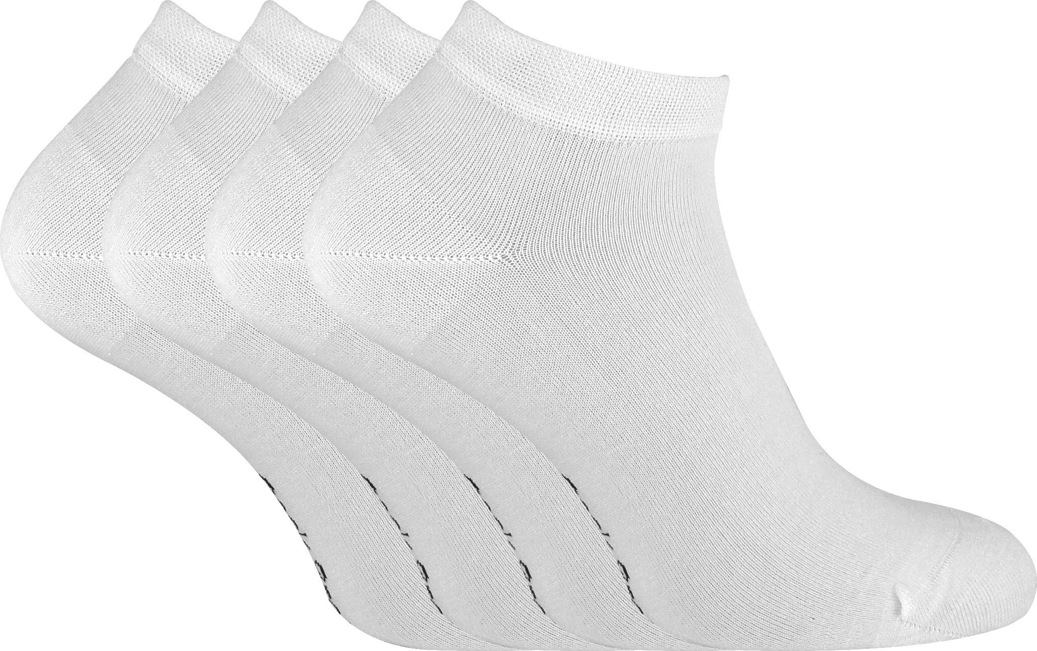 Thumbnail - SOCK SNOB - 4 Paar atmungsaktive Bambus-Trainings-Socken für Männer und Frauen
