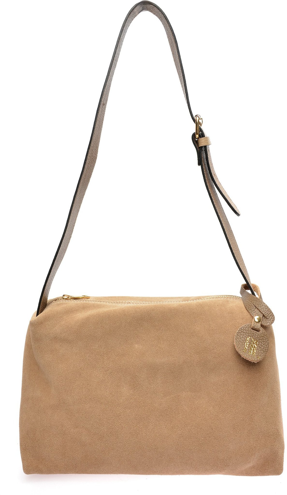 Anna Luchini Beige Leder Tasche