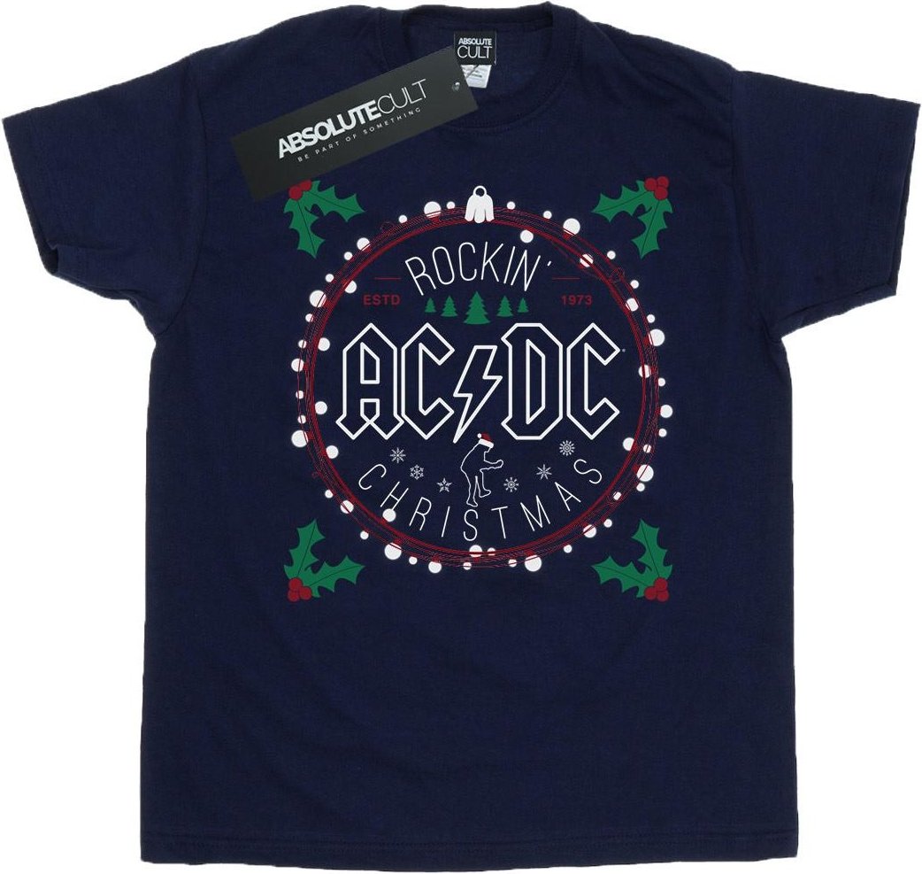 AC/DC - T-Shirt für Herren (Marineblau)