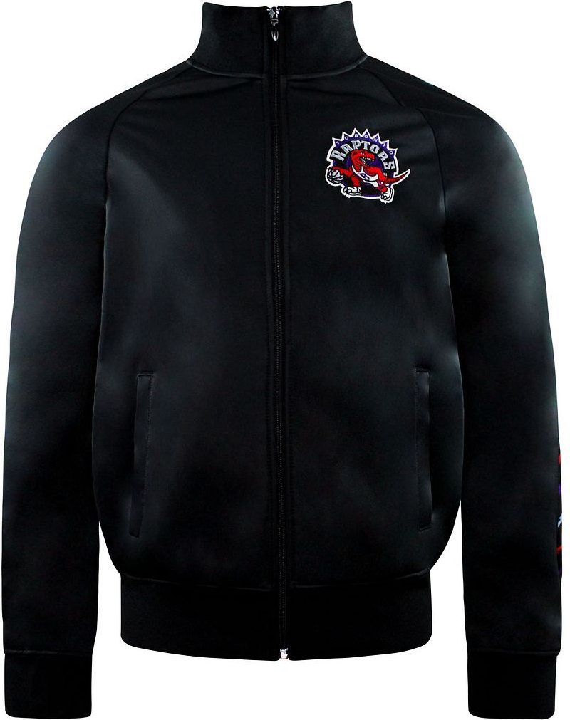 Mitchell & Ness Toronto Raptors Herren Black Track Jacke
