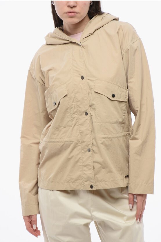TICKSEED Windbreaker mit Kapuze in Beige
