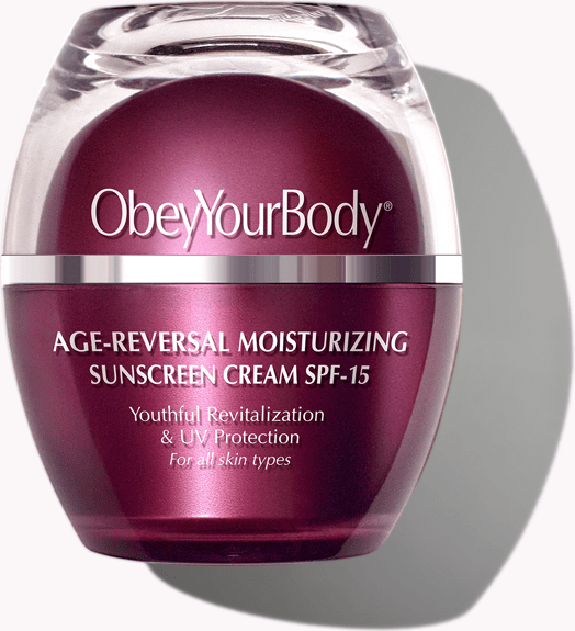 Anti-Aging Feuchtigkeits-Sonnencreme SPF-15