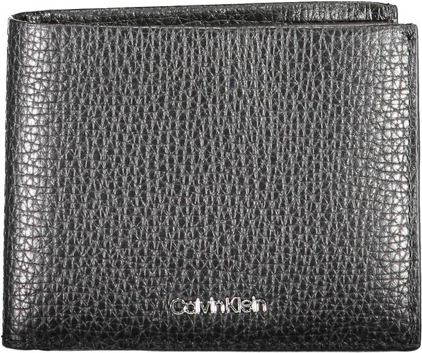 Calvin Klein schwarze Lederbörse