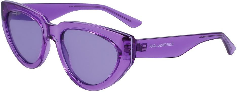 Karl Lagerfeld Lila Injizierte Sonnenbrille