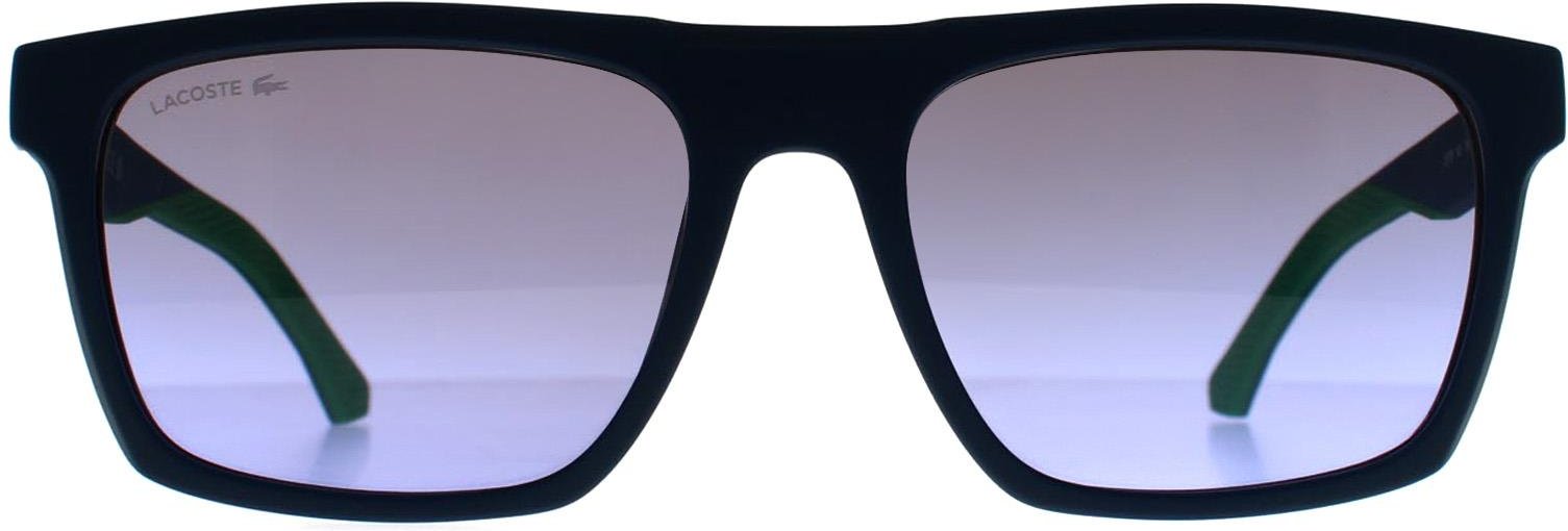 Lacoste Rectangle Mens Matte Blau Blau Gradient L957S