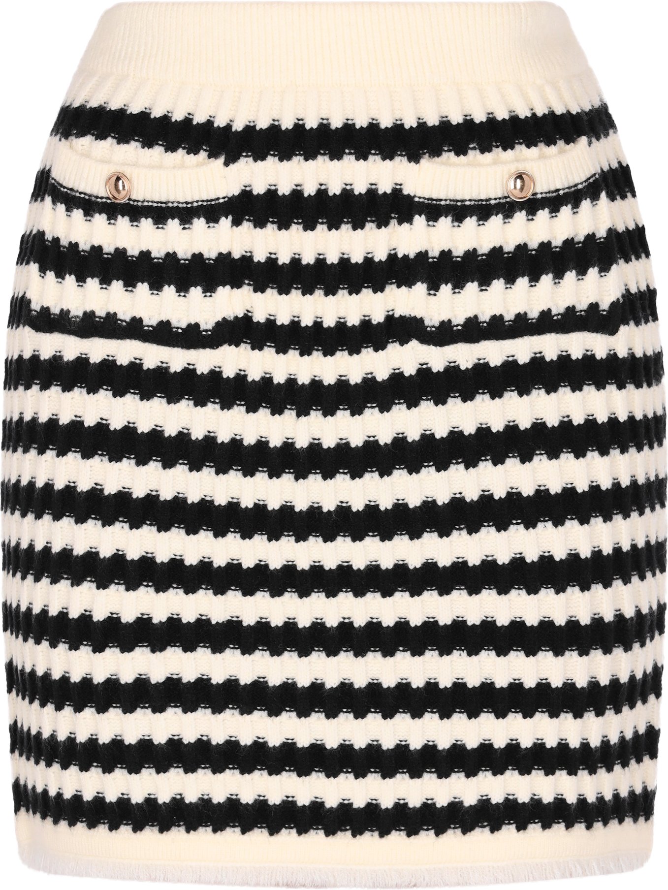 Faina Felsen Damen schwarz-wollweiß