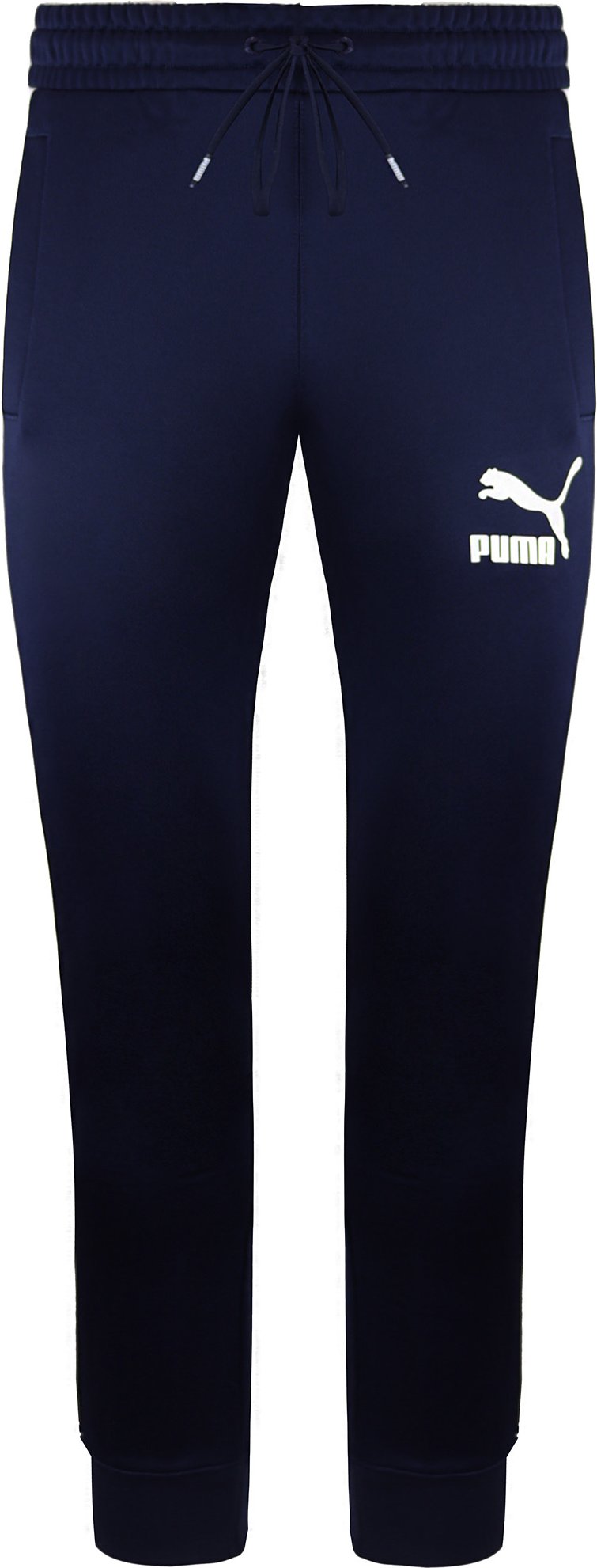 Puma ikonische T7 -Herren Navy Blue Track Hosen