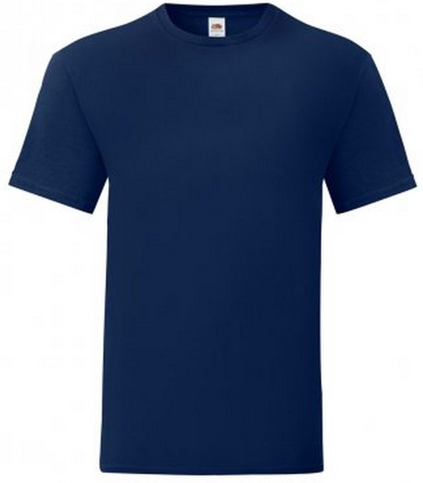 Fruit Of The Loom Herren Iconic T-Shirt (5er Pack) (Navy)