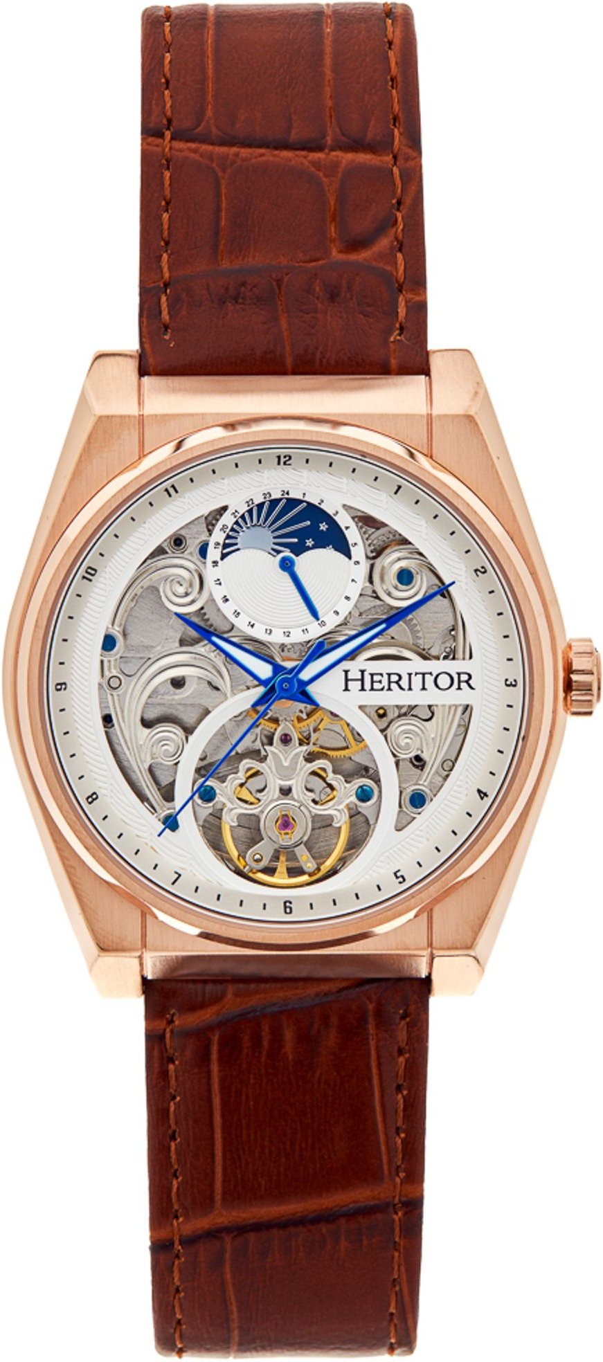 Heritor Automatikuhr Daxton Semi Skeleton