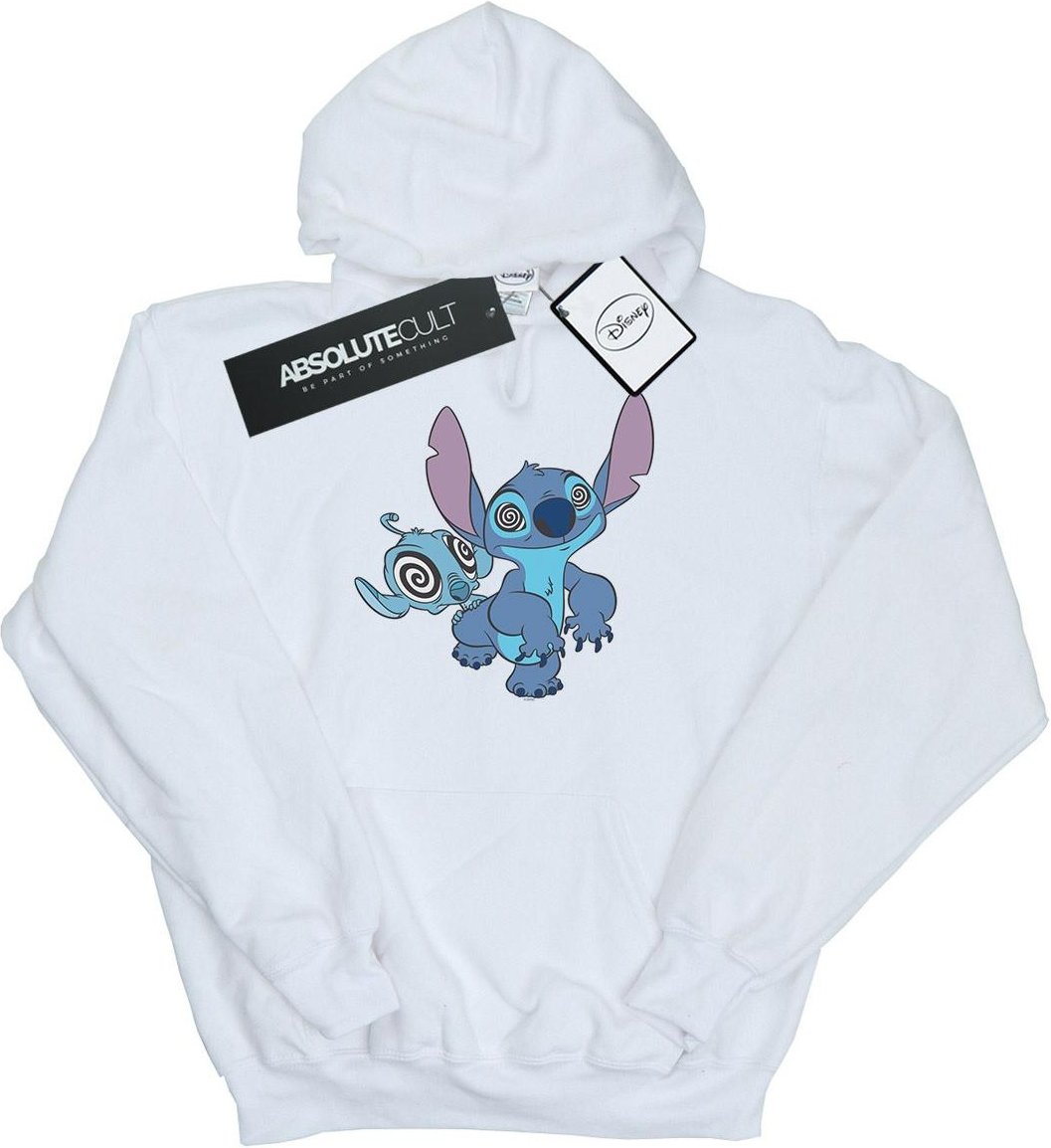 Disney - "Lilo And Stitch Hypnotized" Kapuzenpullover für Herren (Weiß)