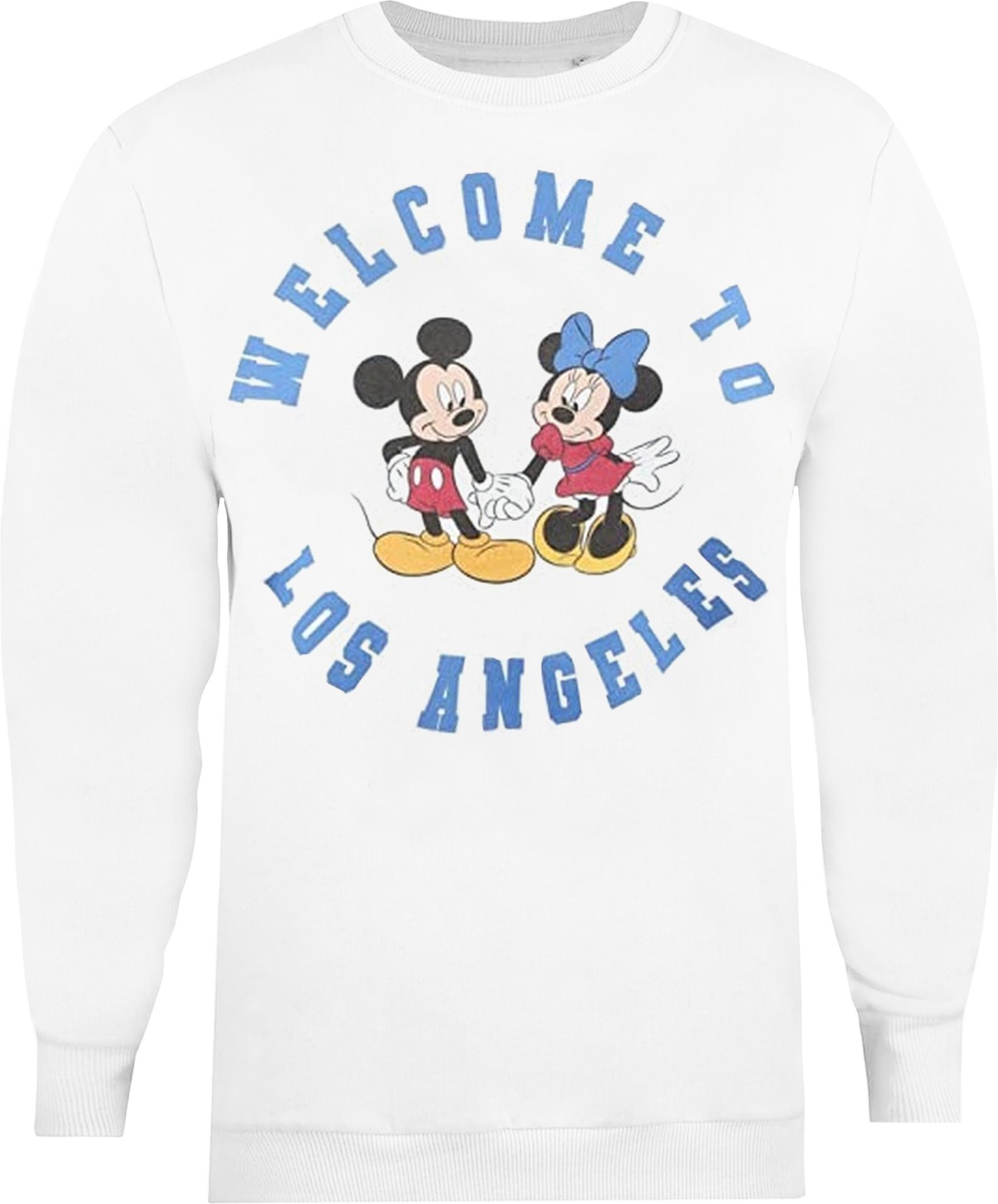 Disney - "Los Angeles" Sweatshirt für Damen (Weiß)
