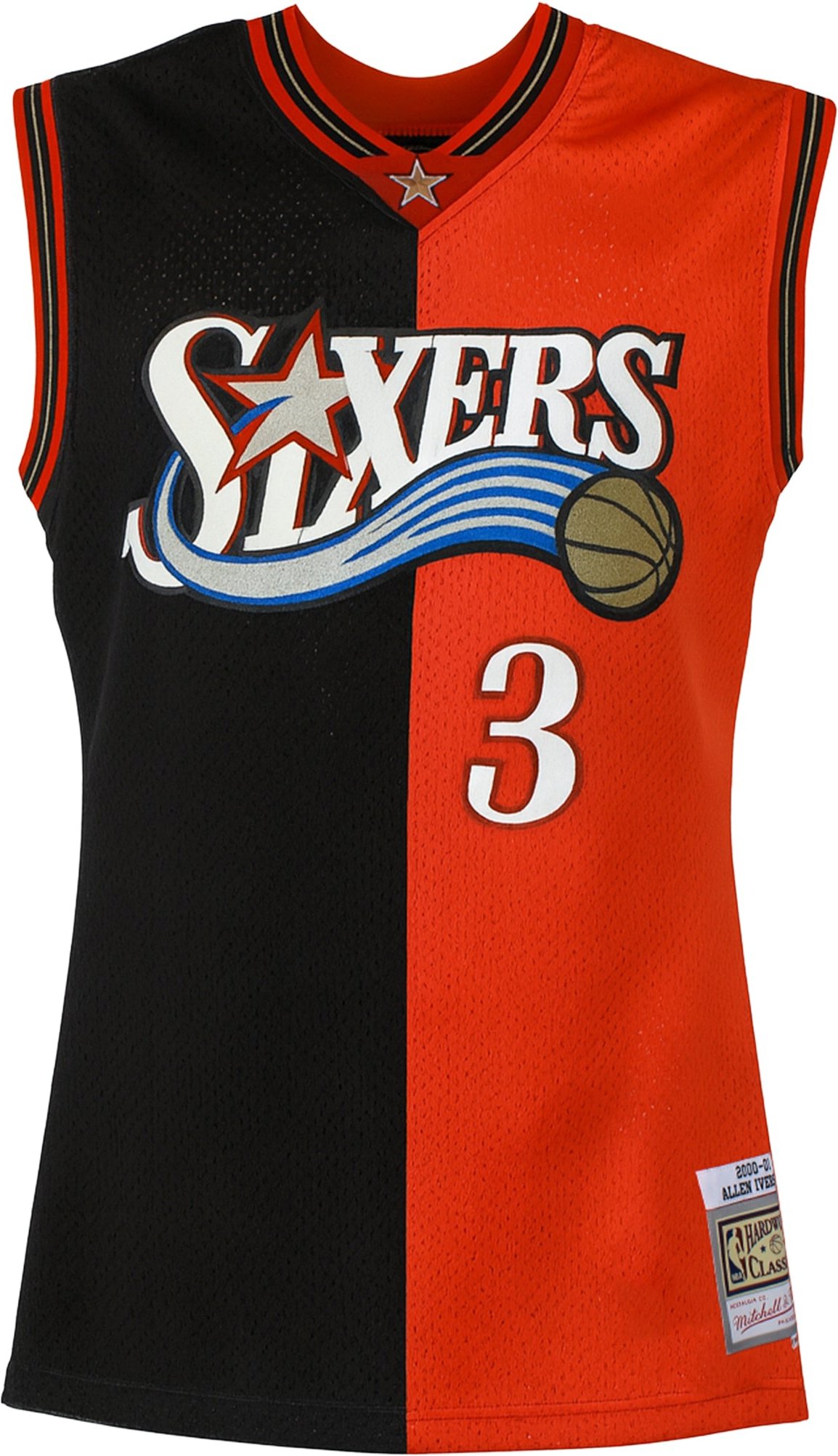 Mitchell & Ness NBA Philadelphia 76ers 3 Iverson Swingman Trikot