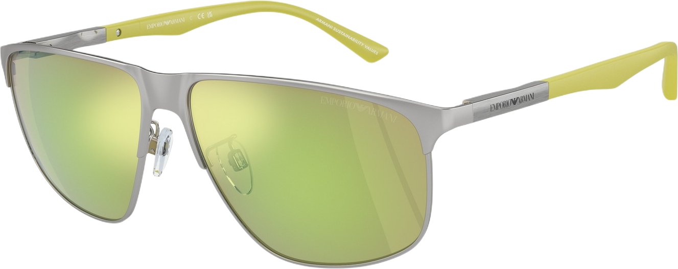 Emporio Armani Herren-Sonnenbrillen 52/19/140 mm Metall