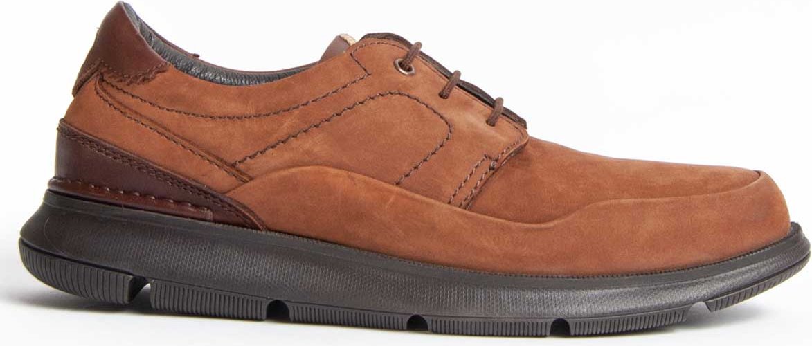 Purapiel Oxford-Schuh Confore3 Braun
