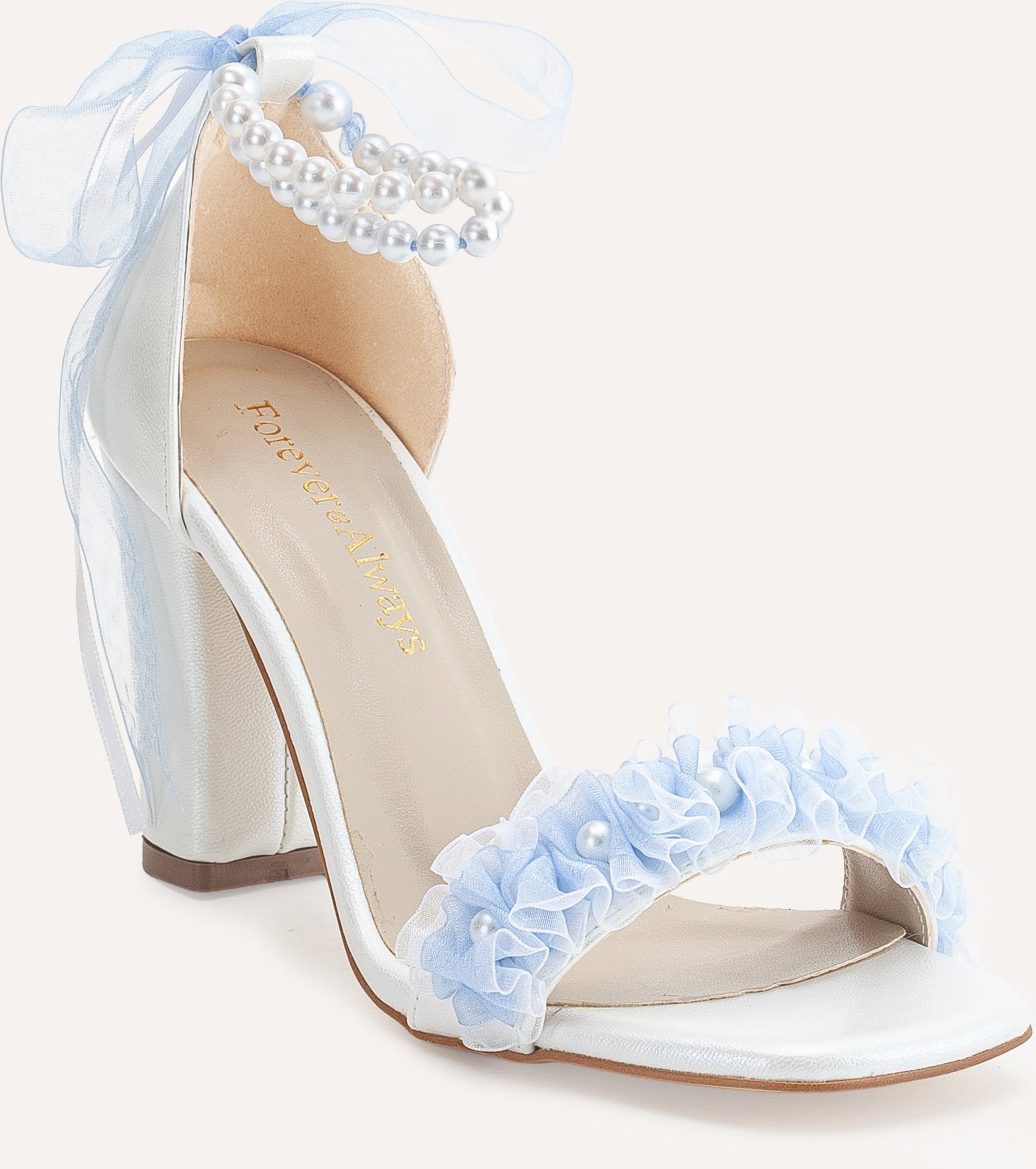 Michelle Lace Bridal Sandalen with Pearls (Women)