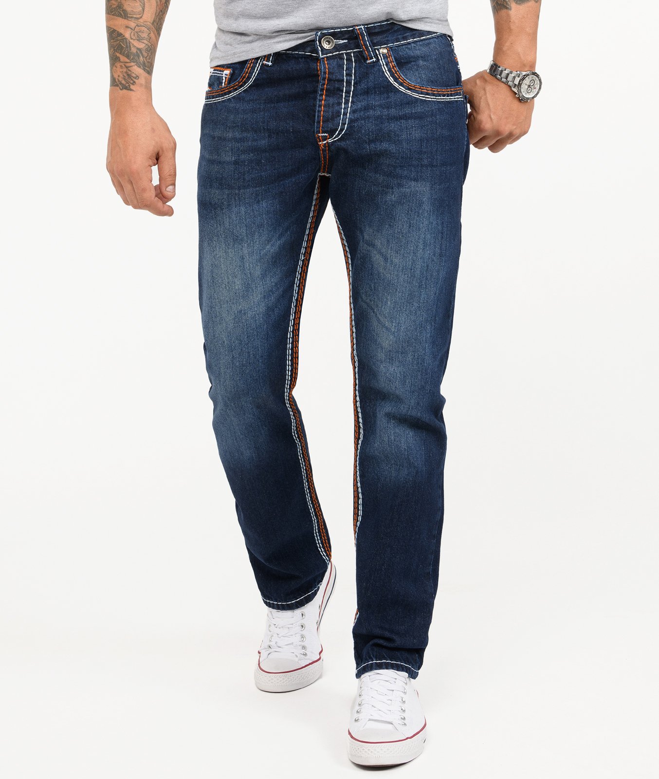 Rock Creek Jeans Dunkelblau