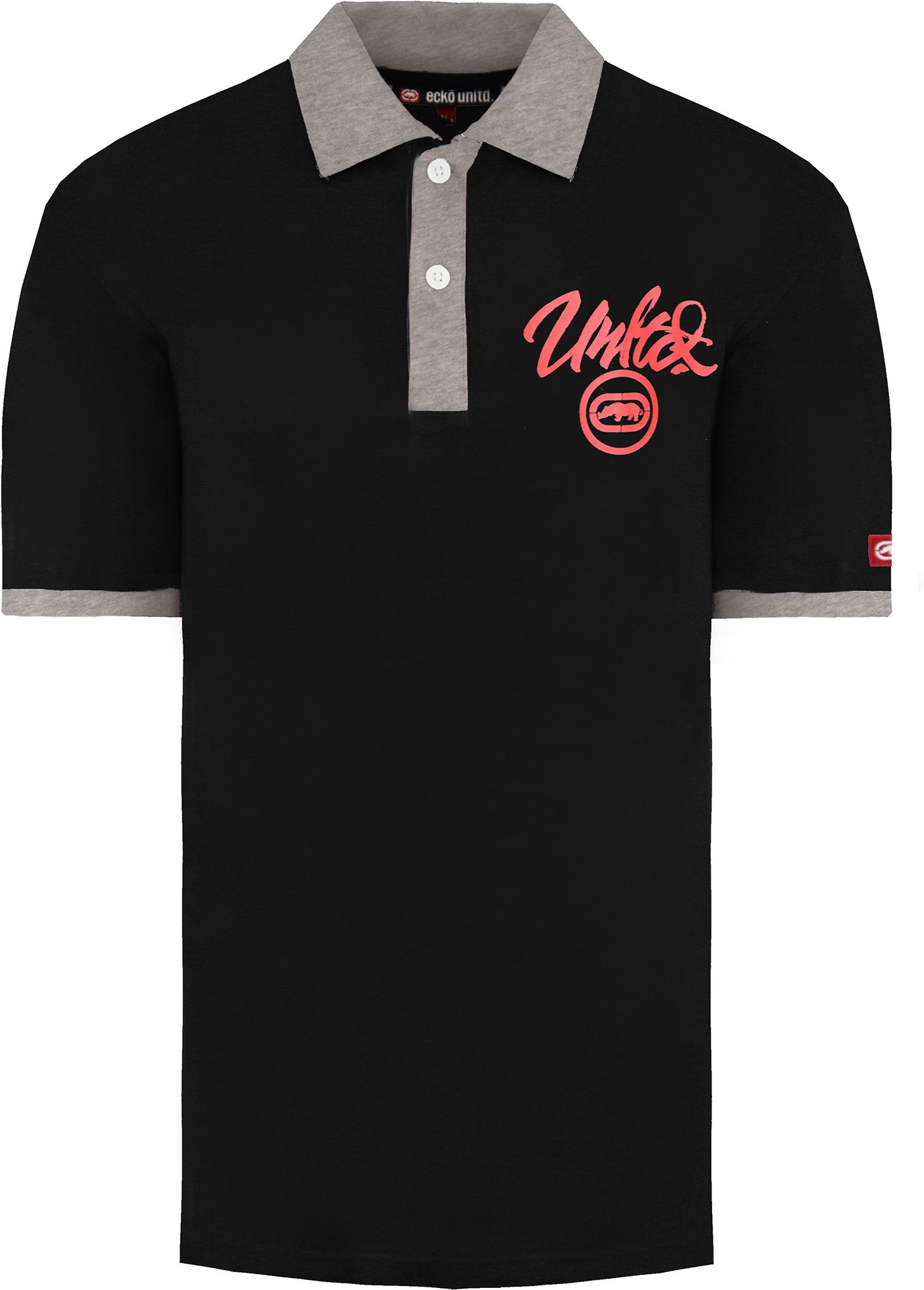 Ecko Updd. Midliner Herren schwarzes Poloshirt