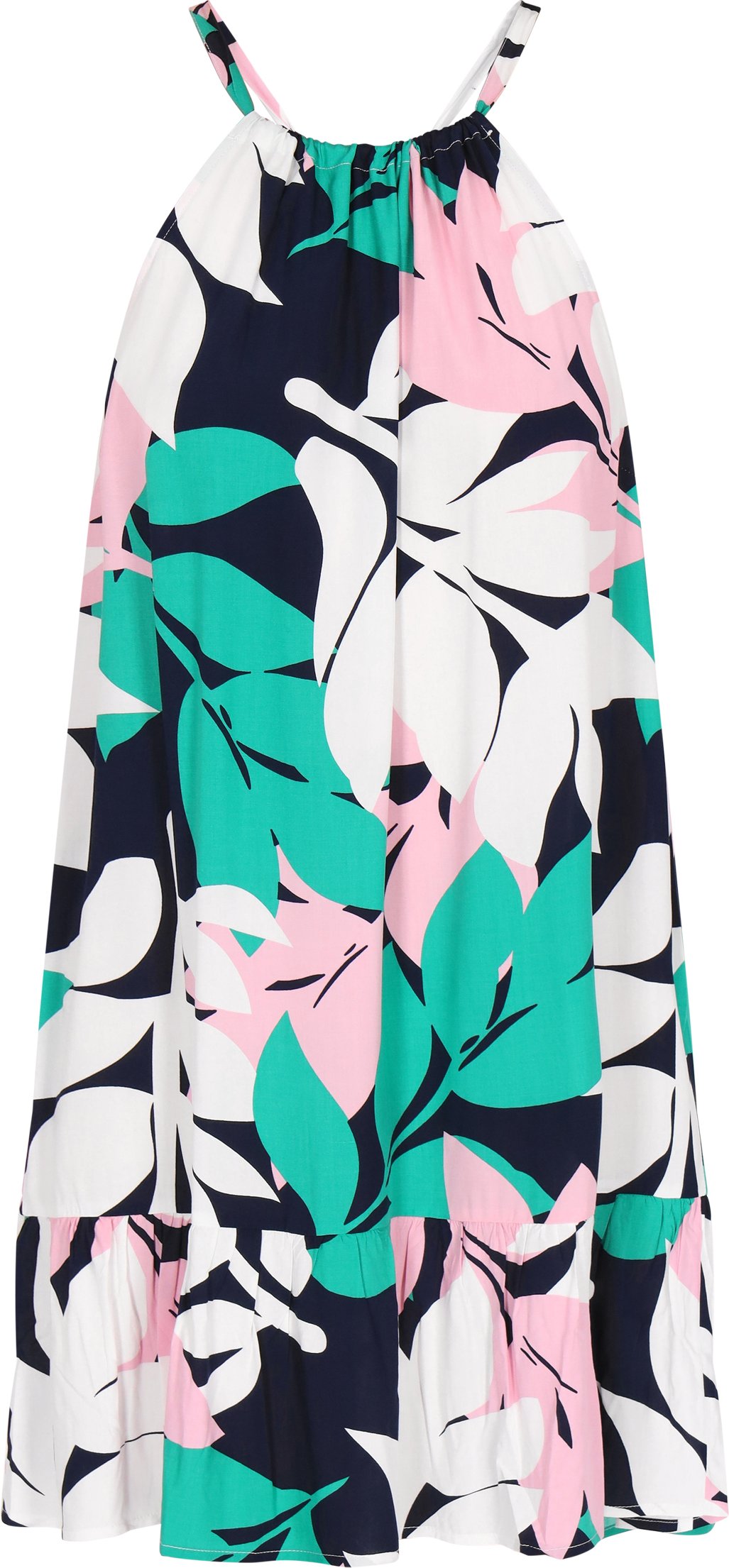 IZIA Kleid Frauen rosa mehrfarbig