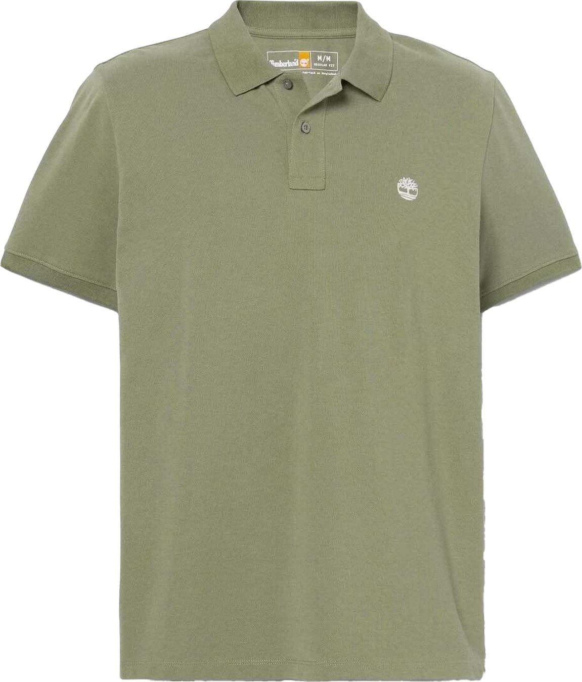 Timberland - "Oyster River" Poloshirt für Herren kurzärmlig (Grün)