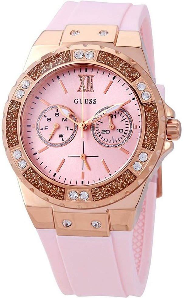Thumbnail - Guess W1053L3 Limelight Crystal Rosa Zifferblatt Damenuhr