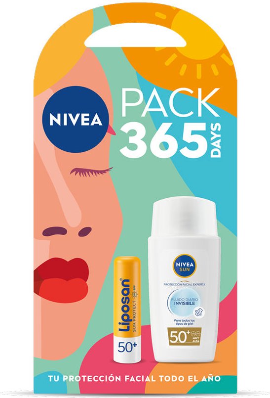 Thumbnail - Sun Unsichtbares Tägliches Fluid Spf50 + Liposan Spf50 Packung 2 Stk 2 pz