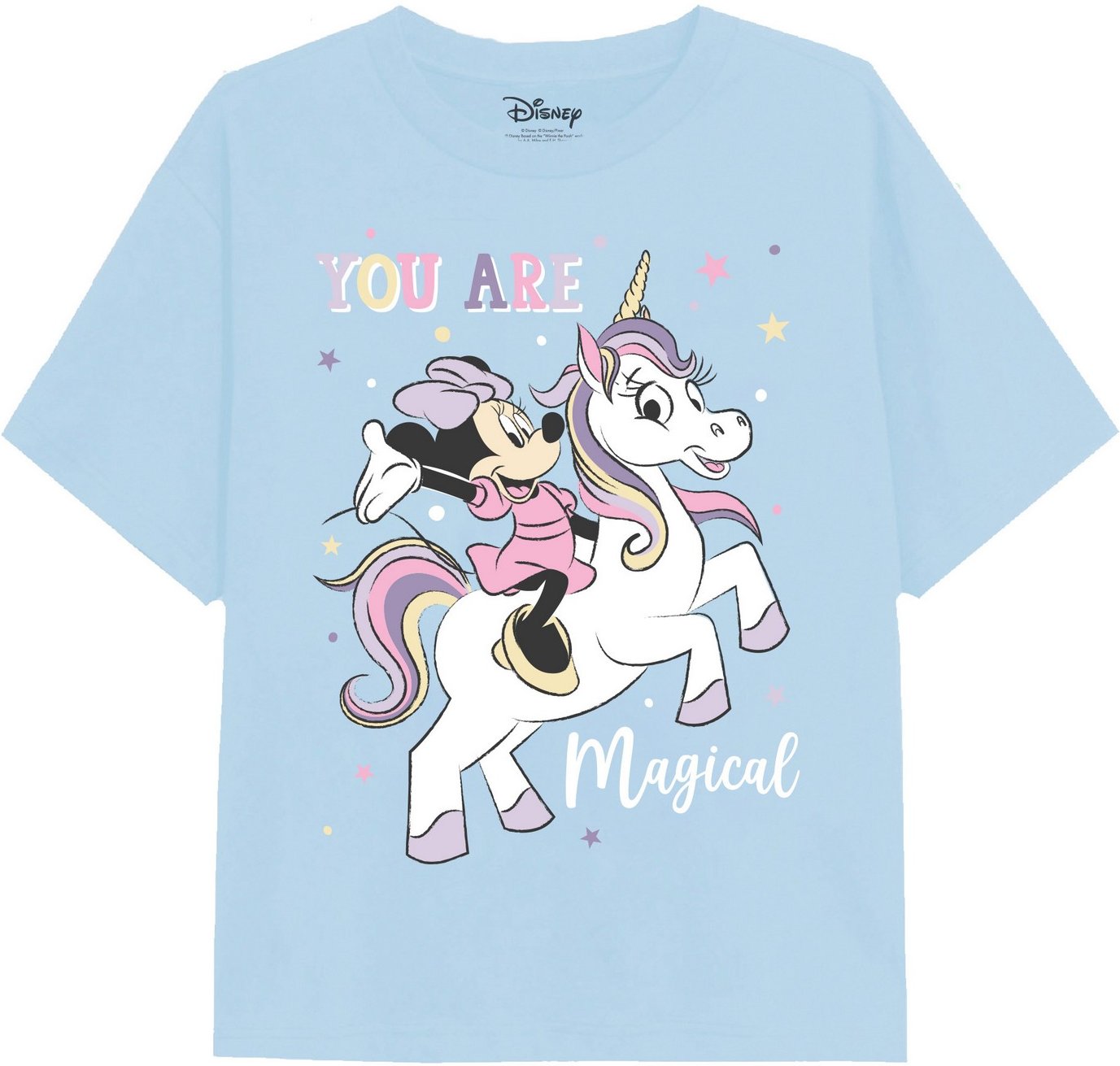 Disney - "You Are Magical" T-Shirt für Mädchen (Hellblau)