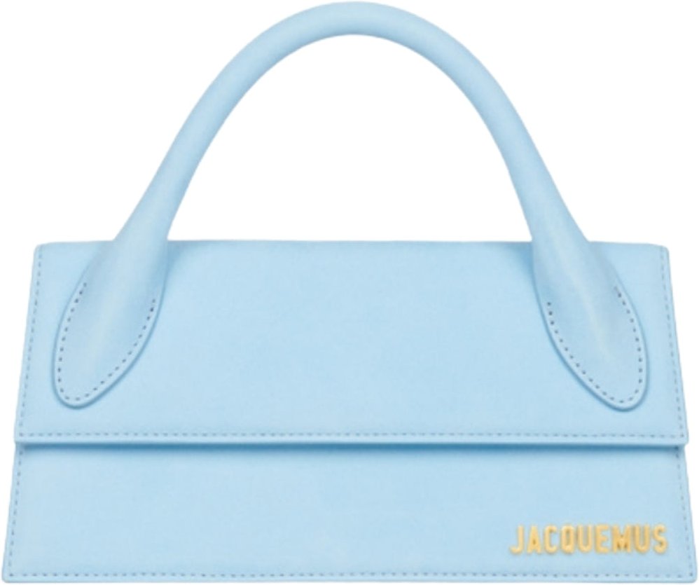 Jacquemus Le Chiquito Lange blaue Tasche