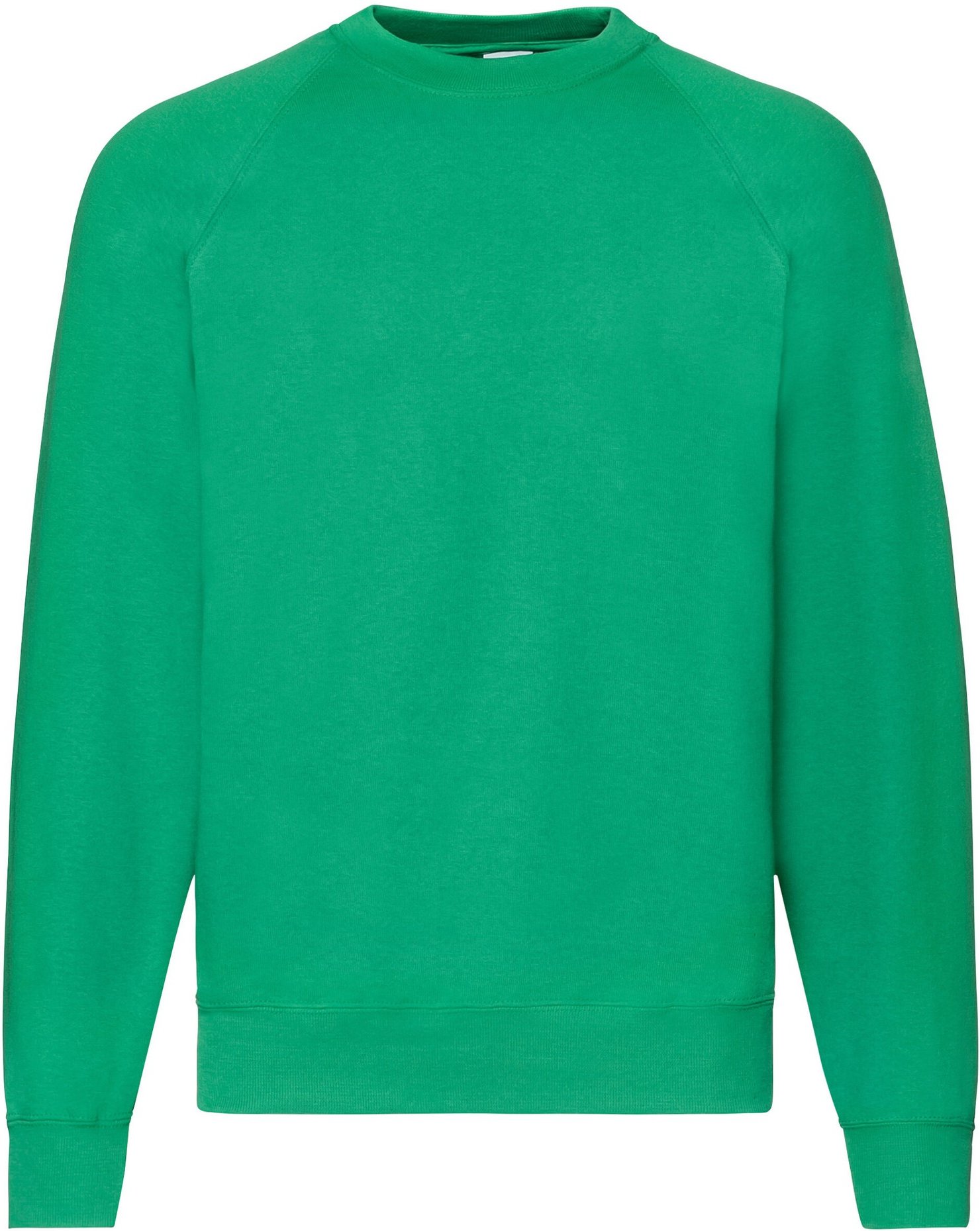 Thumbnail - Fruit of the Loom - "Classic" Sweatshirt für Herren Raglanärmel (Irisches Grün)