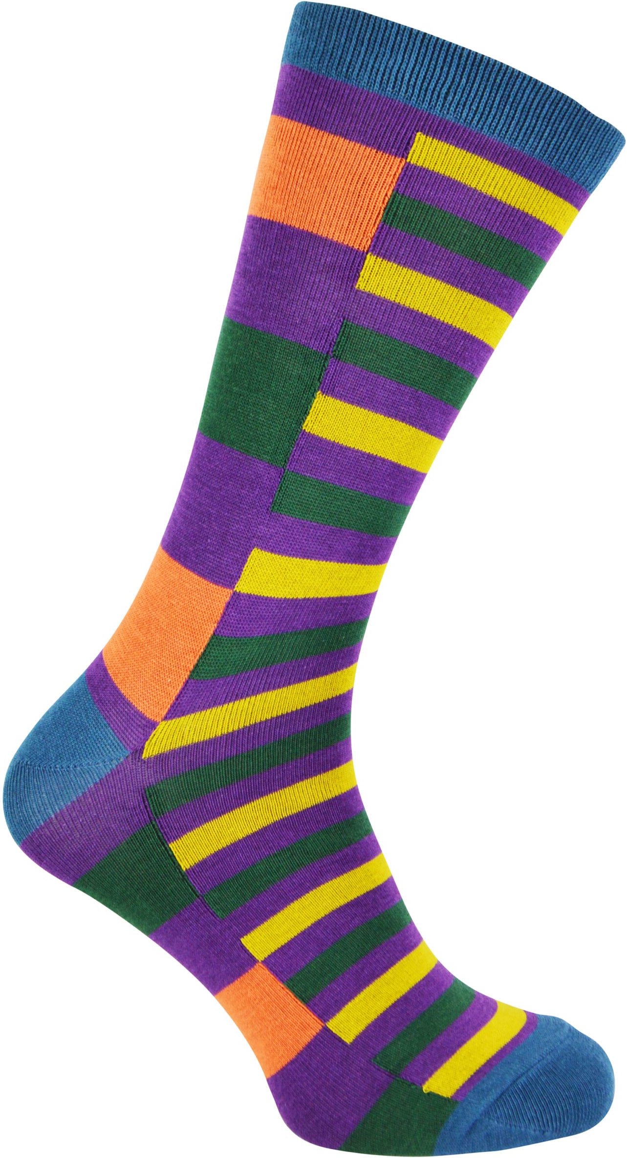 Herr Heron - Herren Bambus Socken | Neuheit Funky Socken | Gemusterte Argyle gestreiften Socken | Atmungsaktiv weich | G...