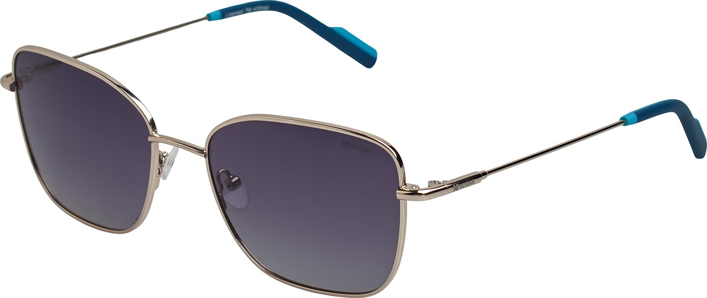 CF90109 Polarisierte quadratische Sonnenbrille aus Metall für Damen