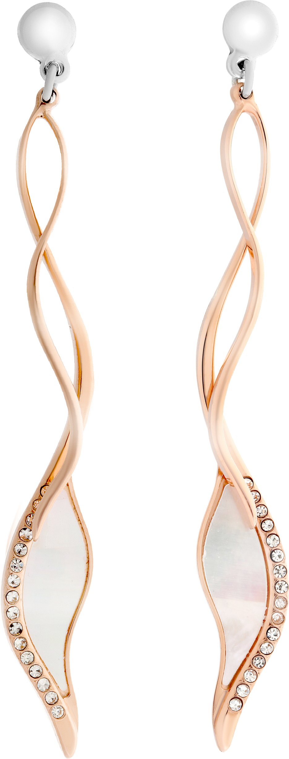 Orphelia 'Mariza' Damen 925 Sterling Silber Tropfohrringe - Rosé ZO-7171/RG