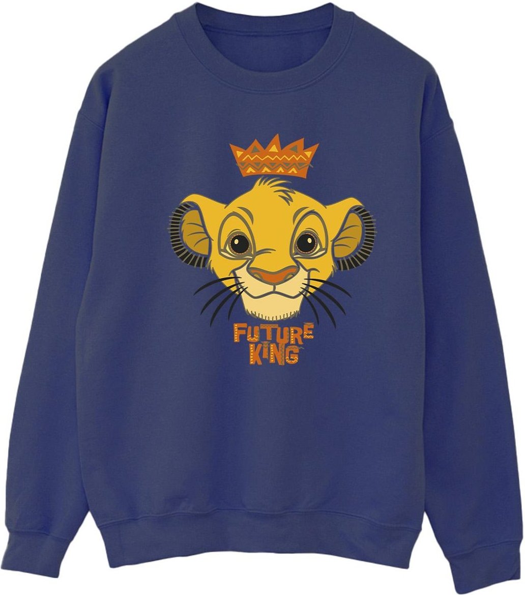 Disney - "The Lion King Future King" Sweatshirt für Damen (Marineblau)