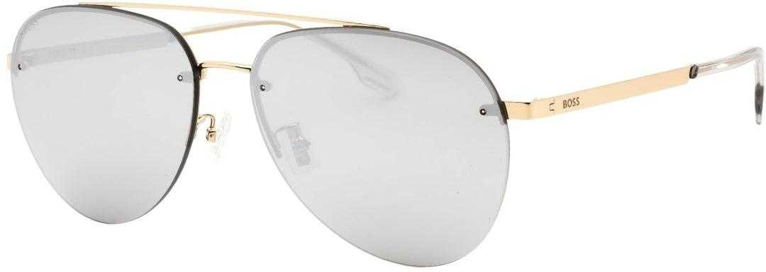 Hugo Boss - Pilot Stil-Sonnenbrille für Herren (Gold)
