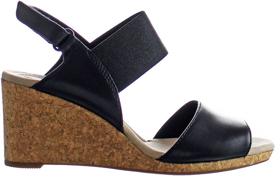 Clarks Lafley Lily Womens Schwarze Keile
