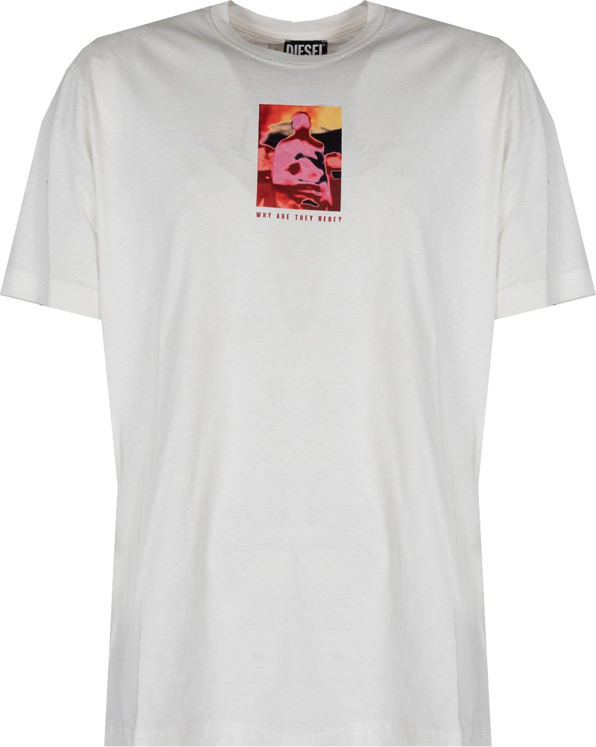 Diesel T-Shirt Just Herren weiß