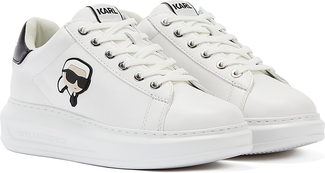 Karl Lagerfeld Kapri Karl NFT Lo Lace Women's Weiß Turnschuhe
