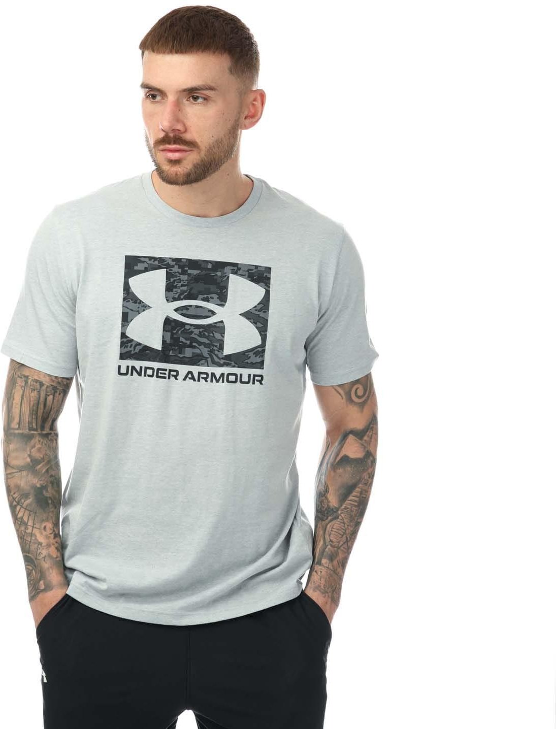 Under Armour - T-Shirt Tarnmuster für Herren (Grau)