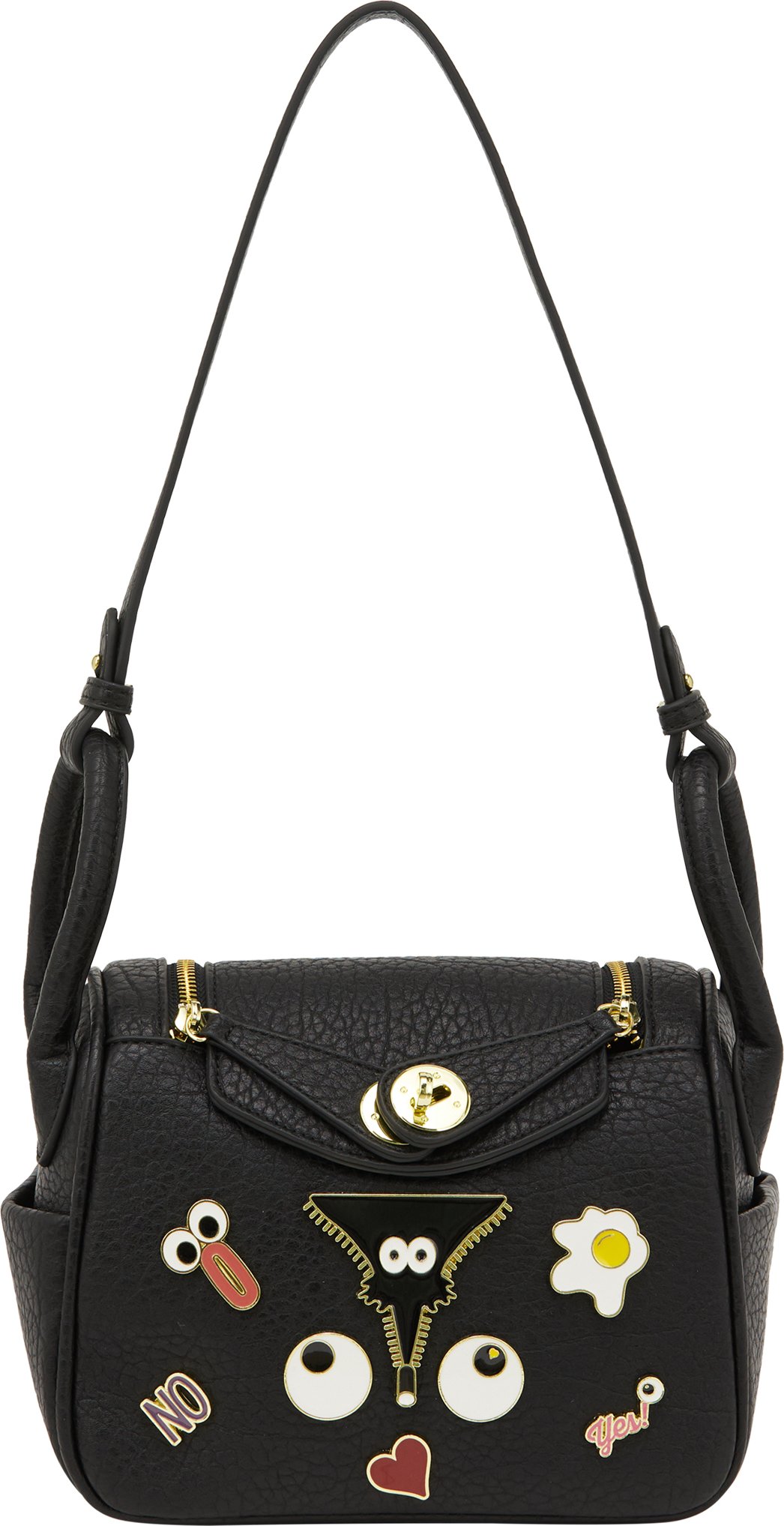 Mymo Umhängetasche Umhängetasche Frauen Schwarz
