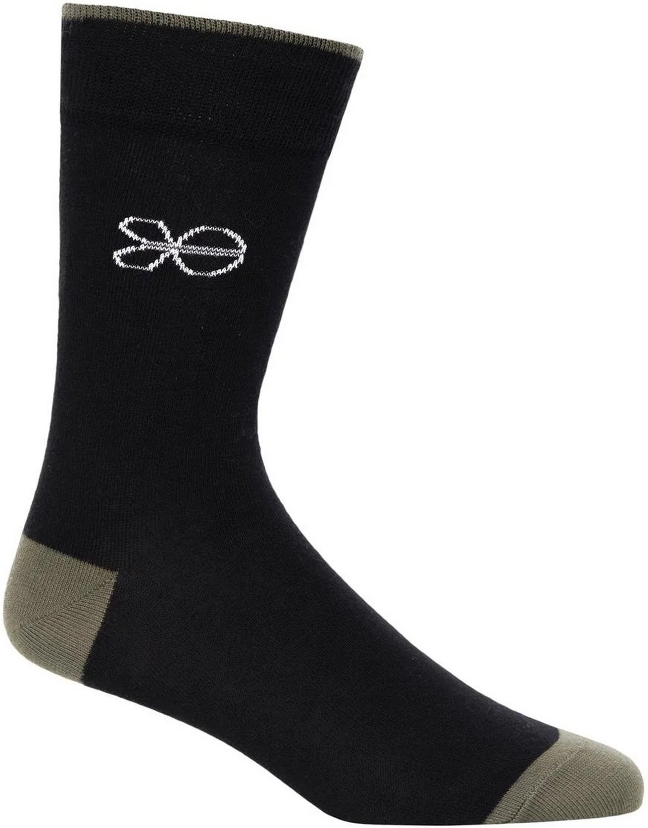 Thumbnail - Crosshatch - "Milato" Socken für Herren(5er-Pack) (Oliv)