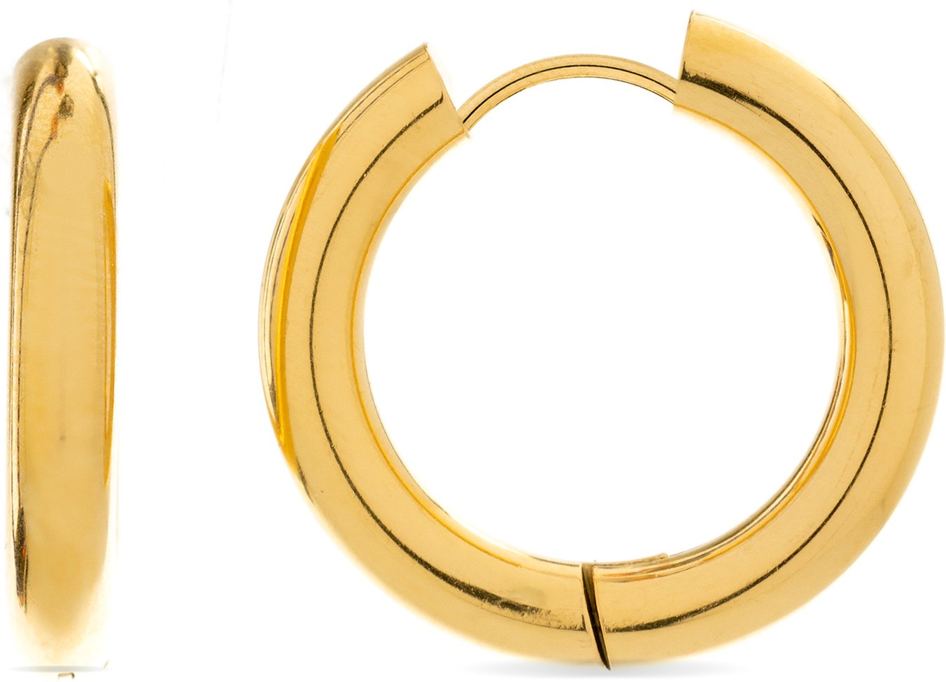 Thumbnail - Luxenter Amyck-Ohrring aus 18 Karat Gelbgold