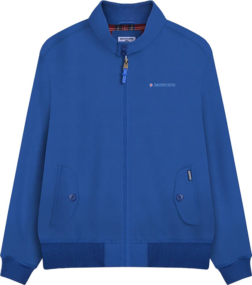 Lambretta - Harringtonjacke für Herren (Königsblau)