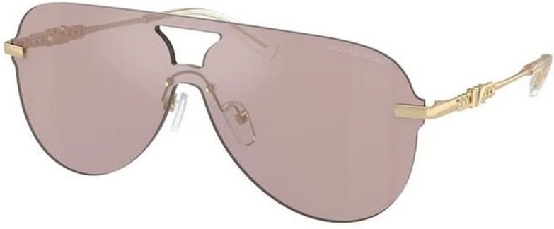 Michael Kors Goldene Metallsonnenbrille